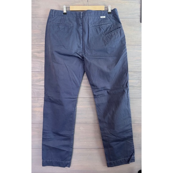 Garbstore Trading Chino Pants‎ Mens Blue Japan 36R 36 x 32 - Picture 2 of 5